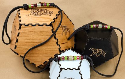 Black, Burgundy, and Lime Paracord Show Lead