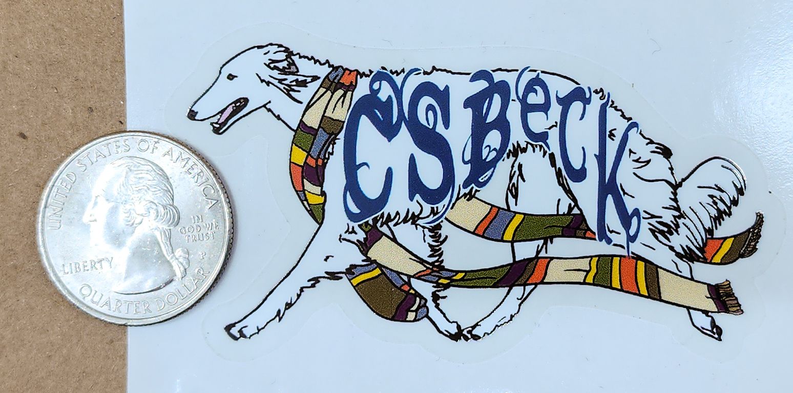 CSBeck Logo Sticker - Image 2