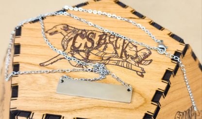 I Love My Silken Windhound Bar Necklace - Image 4