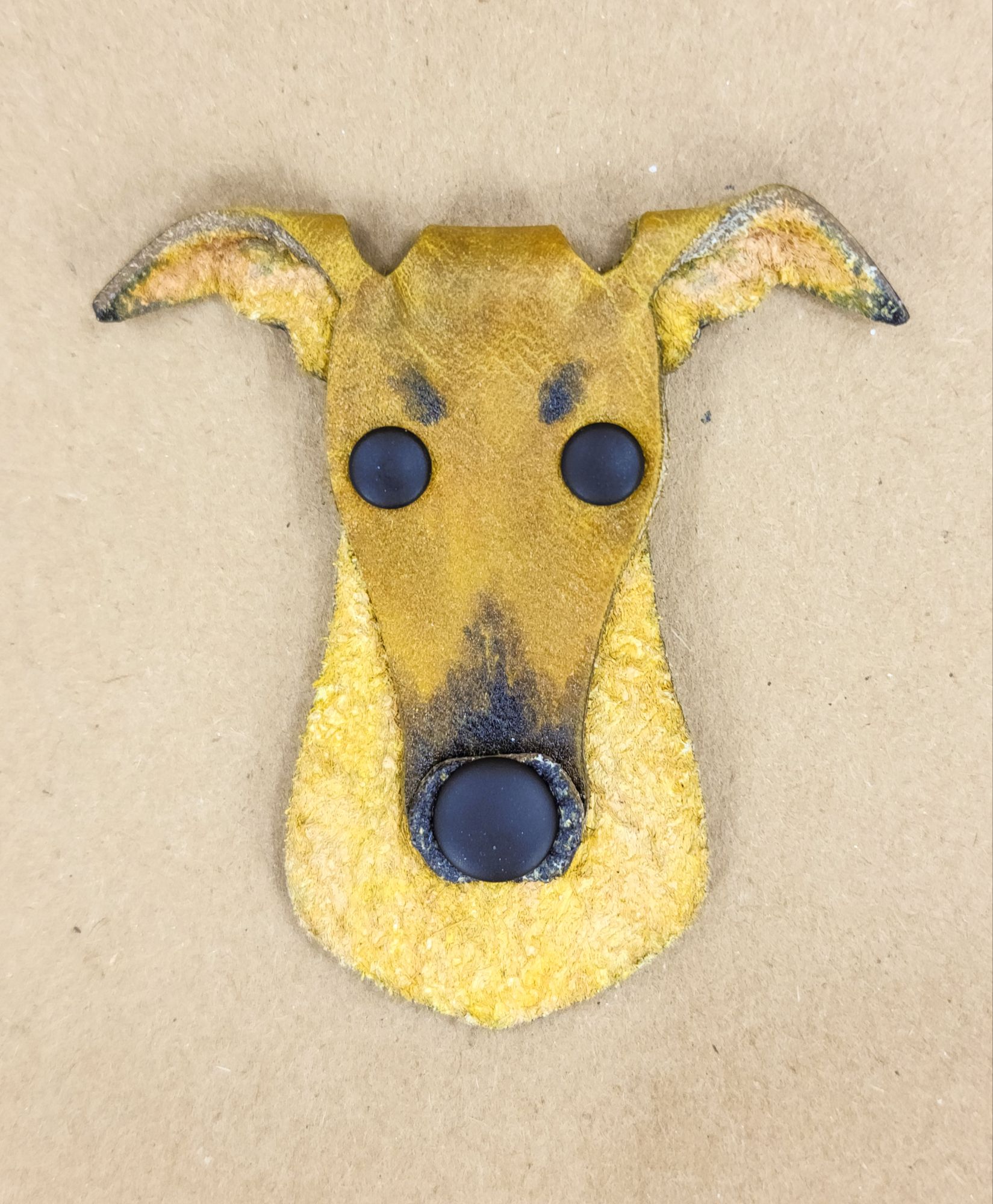 Custom Greyhound/Whippet Keychain - Image 10