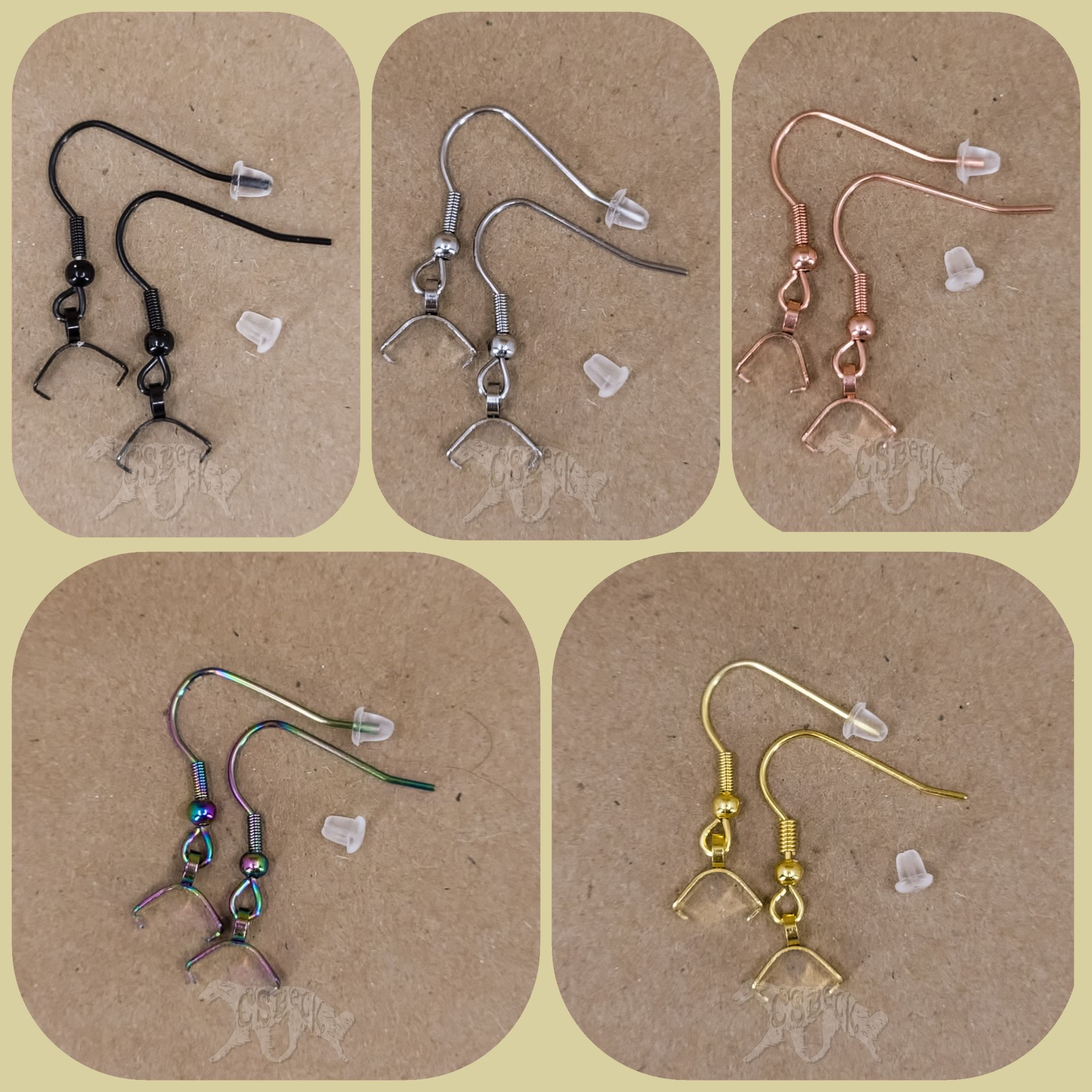 Silken Windhound Shaped Earrings - Image 5