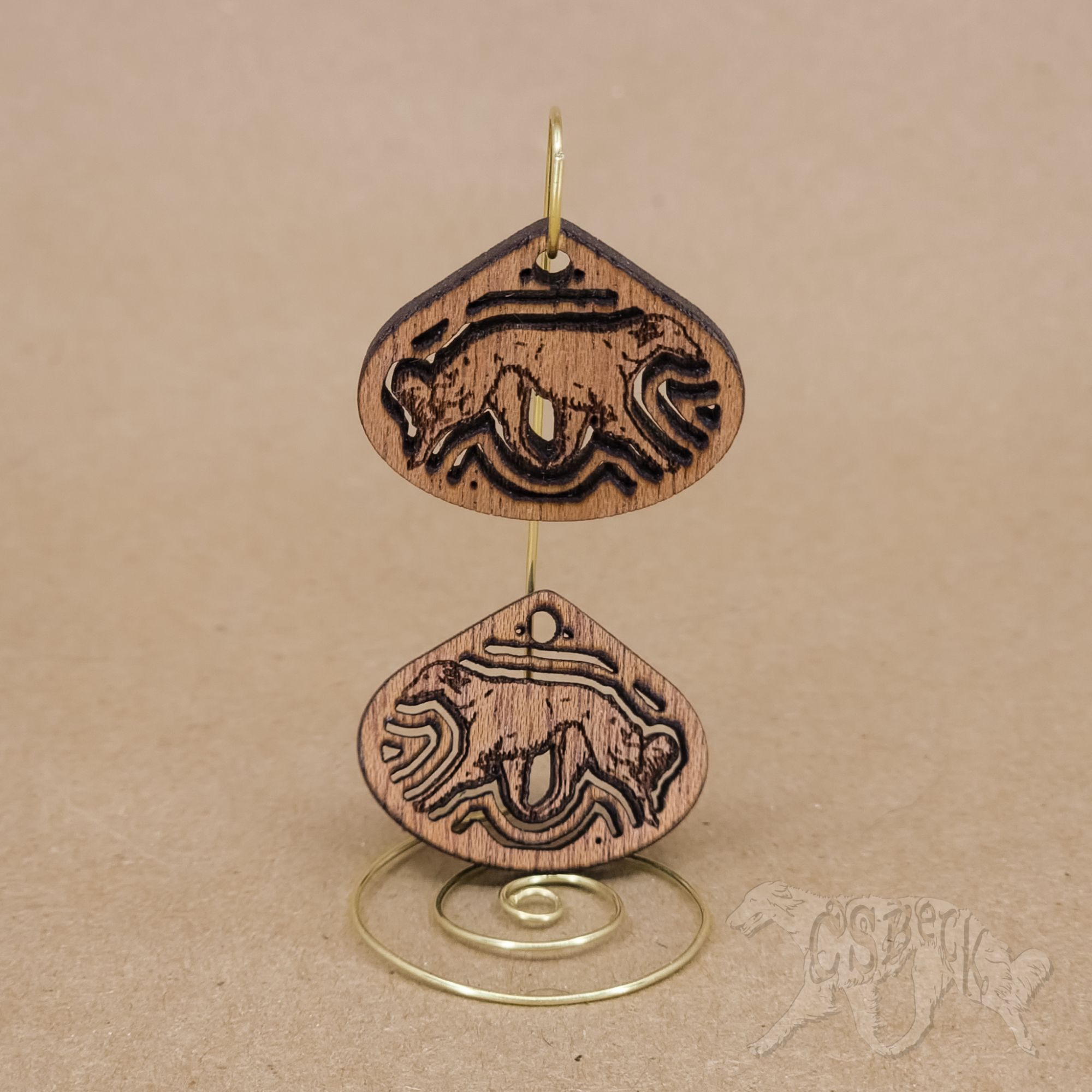Concentric Silken Windhound Earrings - Image 3