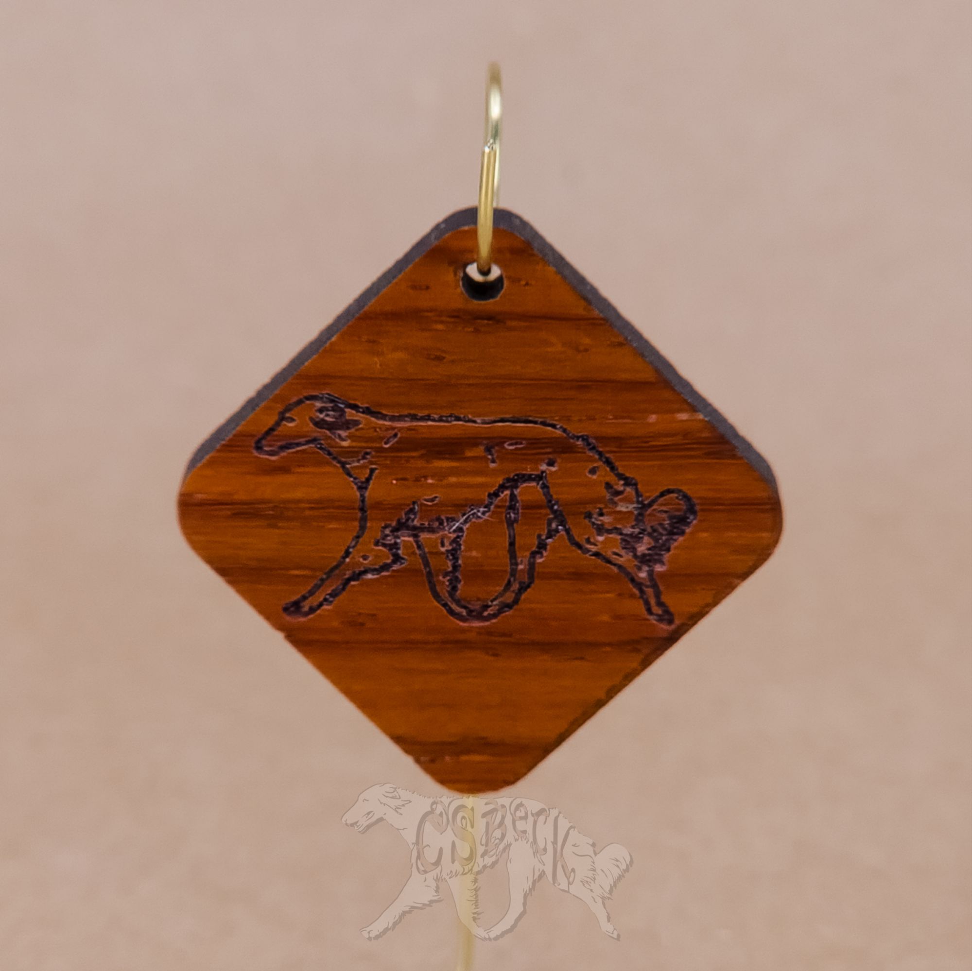 Silken Windhound Diamond Pendants