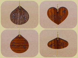 Mythical Silken Windhound Pendants