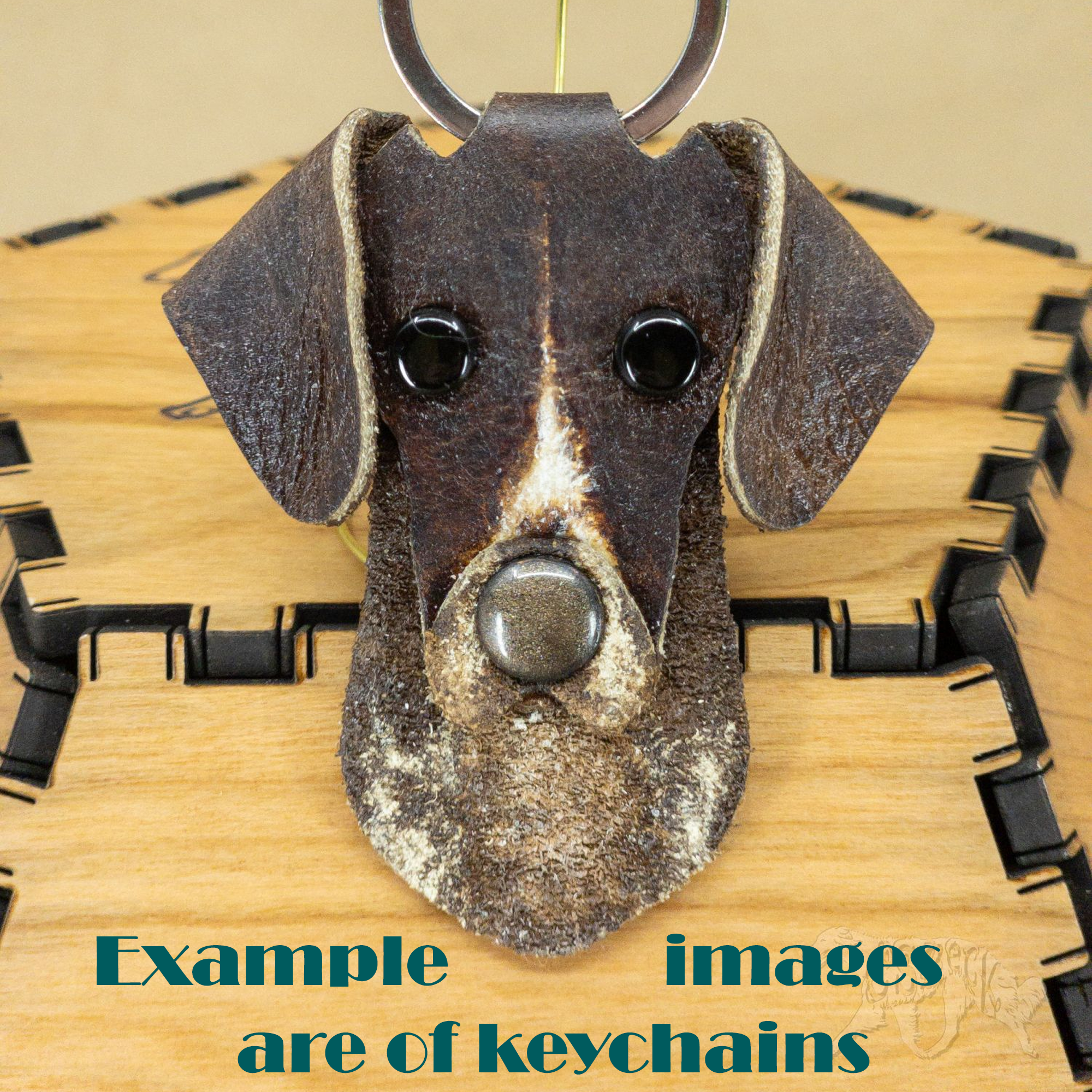 Custom German Shorthaired Pointer Number Holder