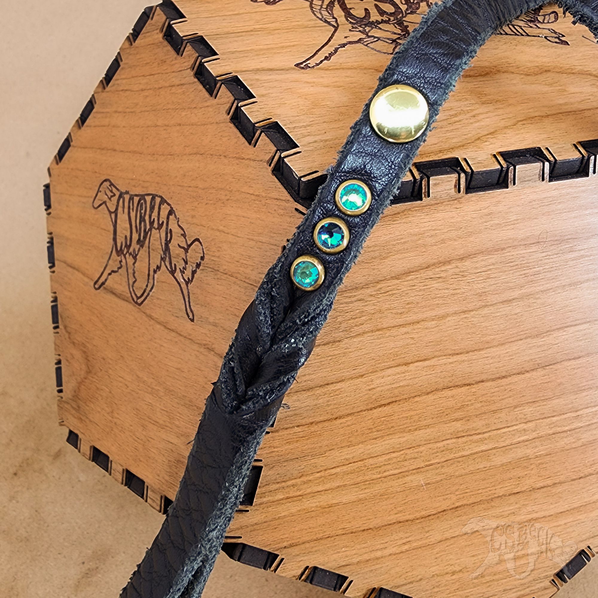 Custom Bullhide Show Lead with Snap Hook - Image 5