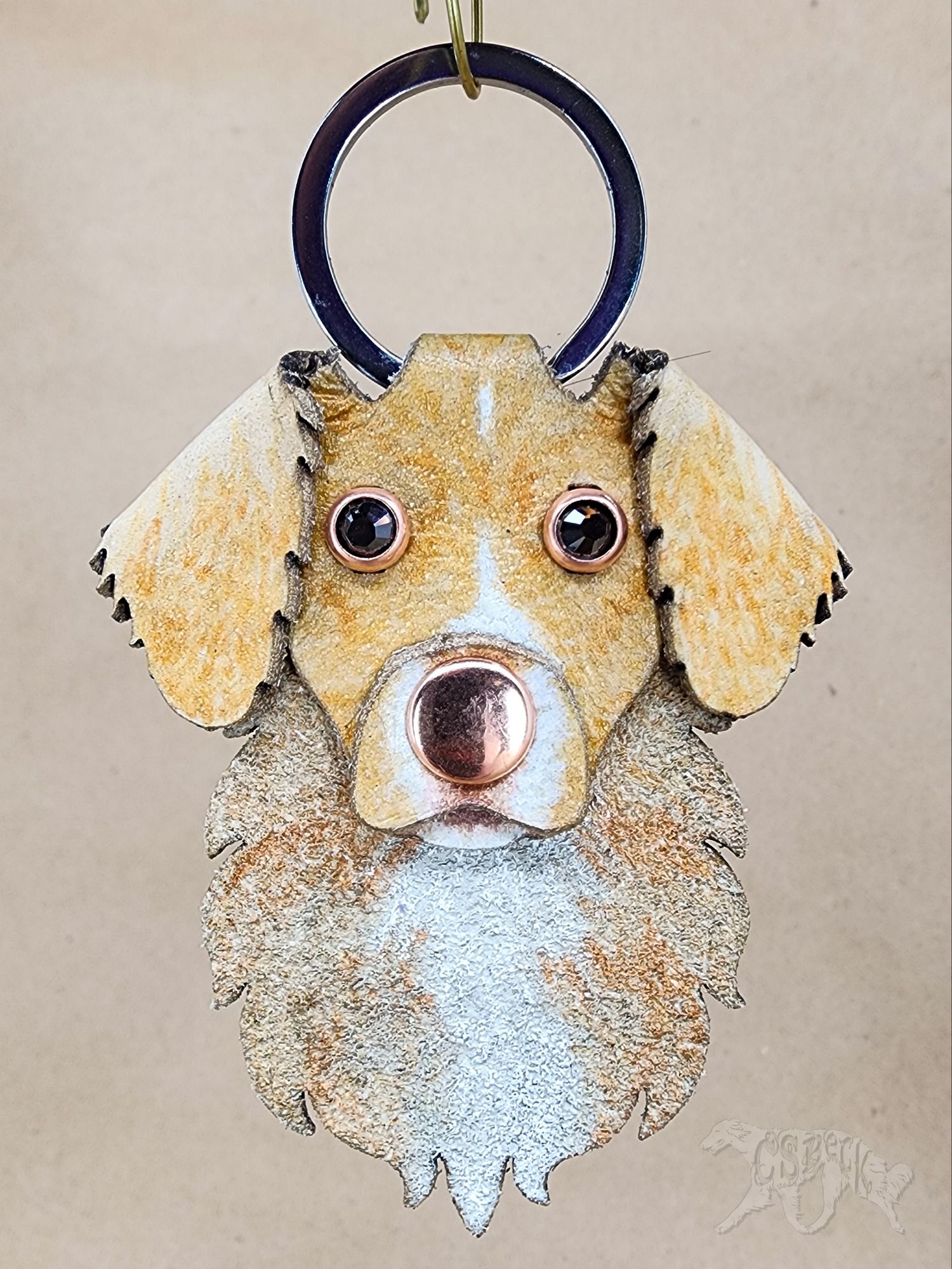 Custom Nova Scotia Duck Tolling Retriever Keychain