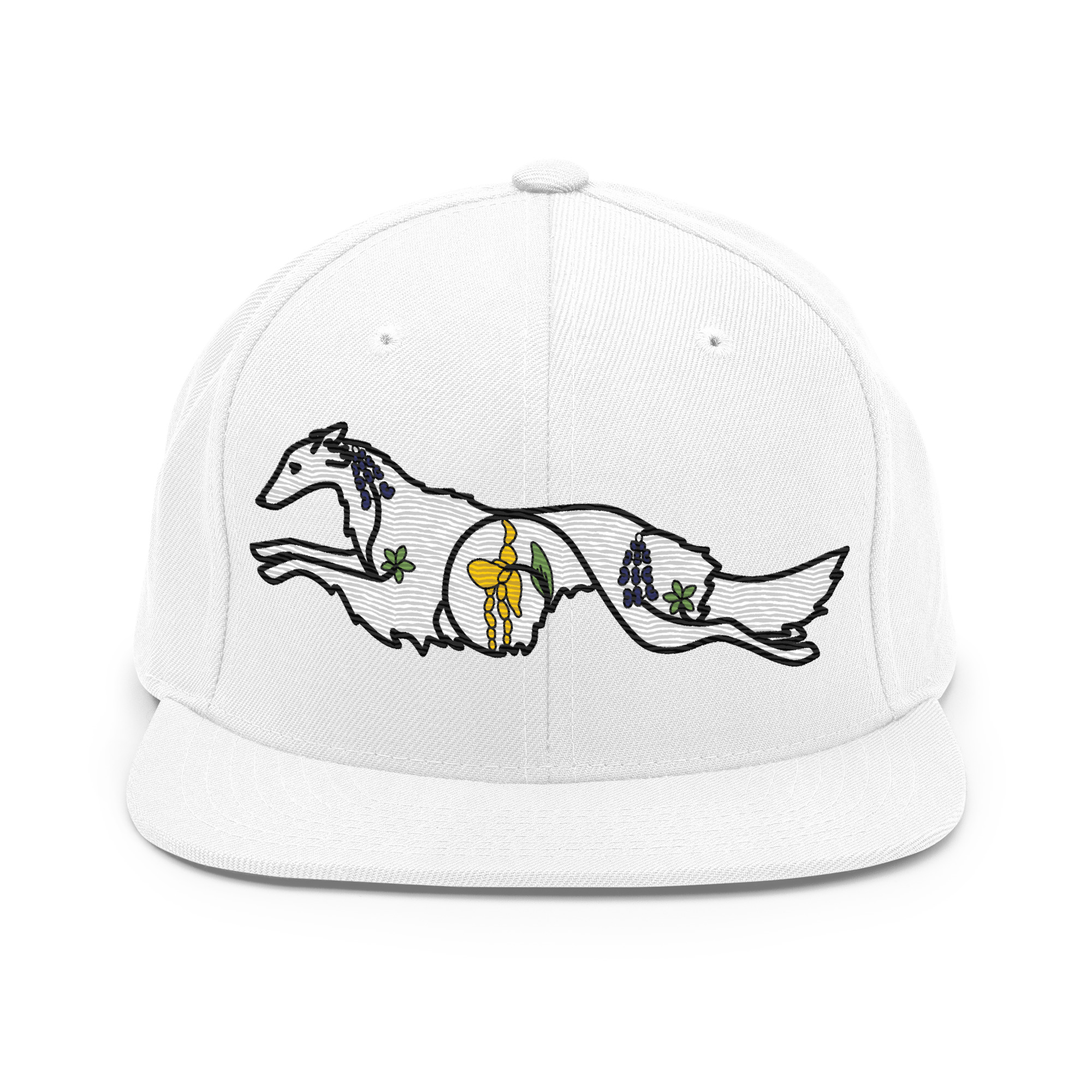 Wildflower Windhound Snapback Hat - Image 9