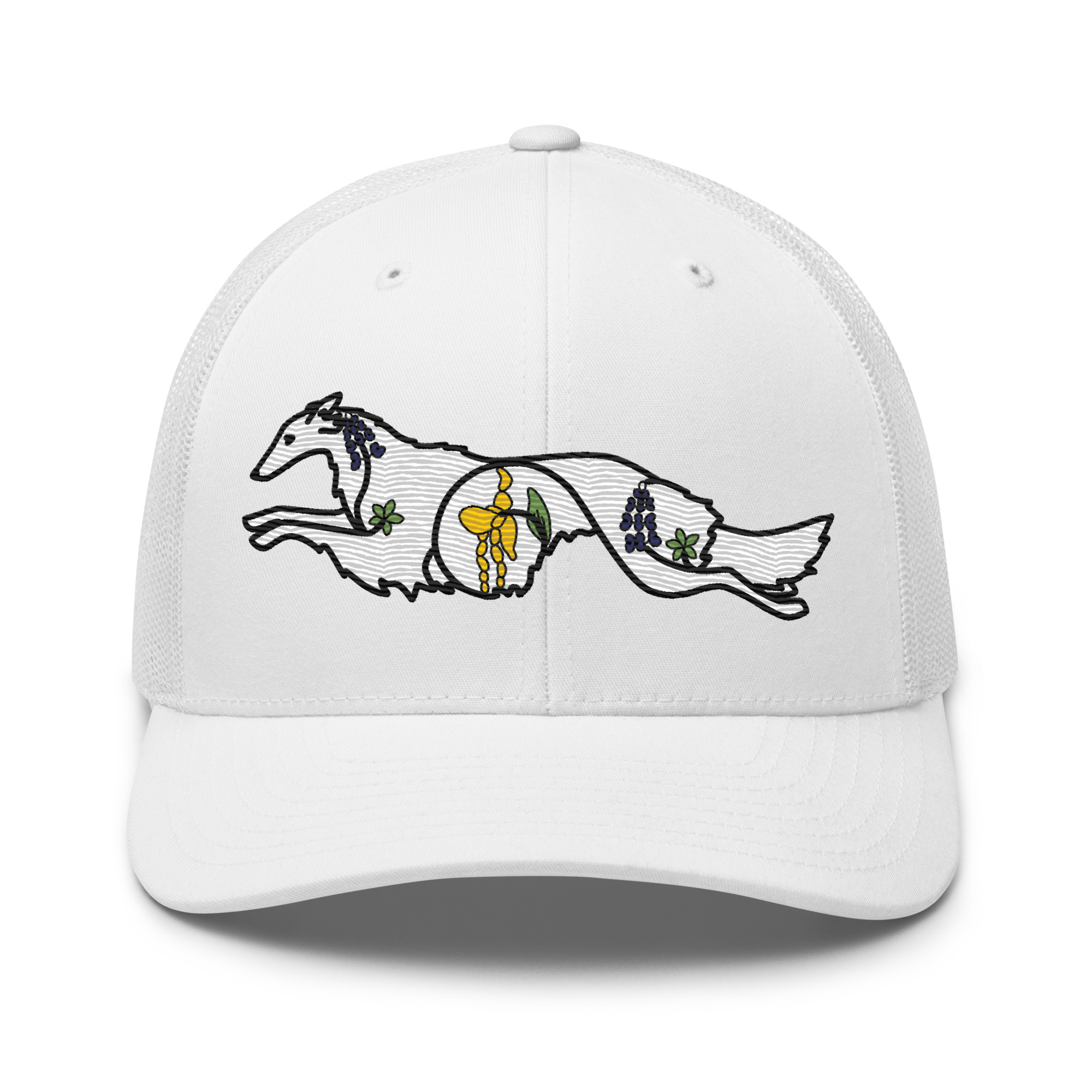 Wildflower Windhound Retro Trucker Cap