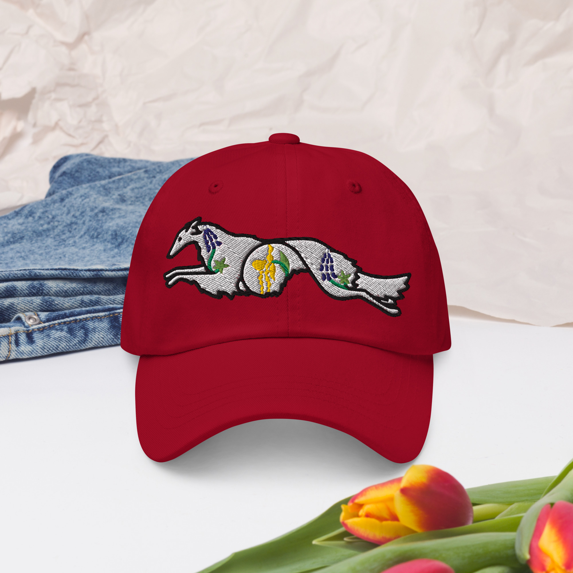 Wildflower Windhound Dad hat - Image 19
