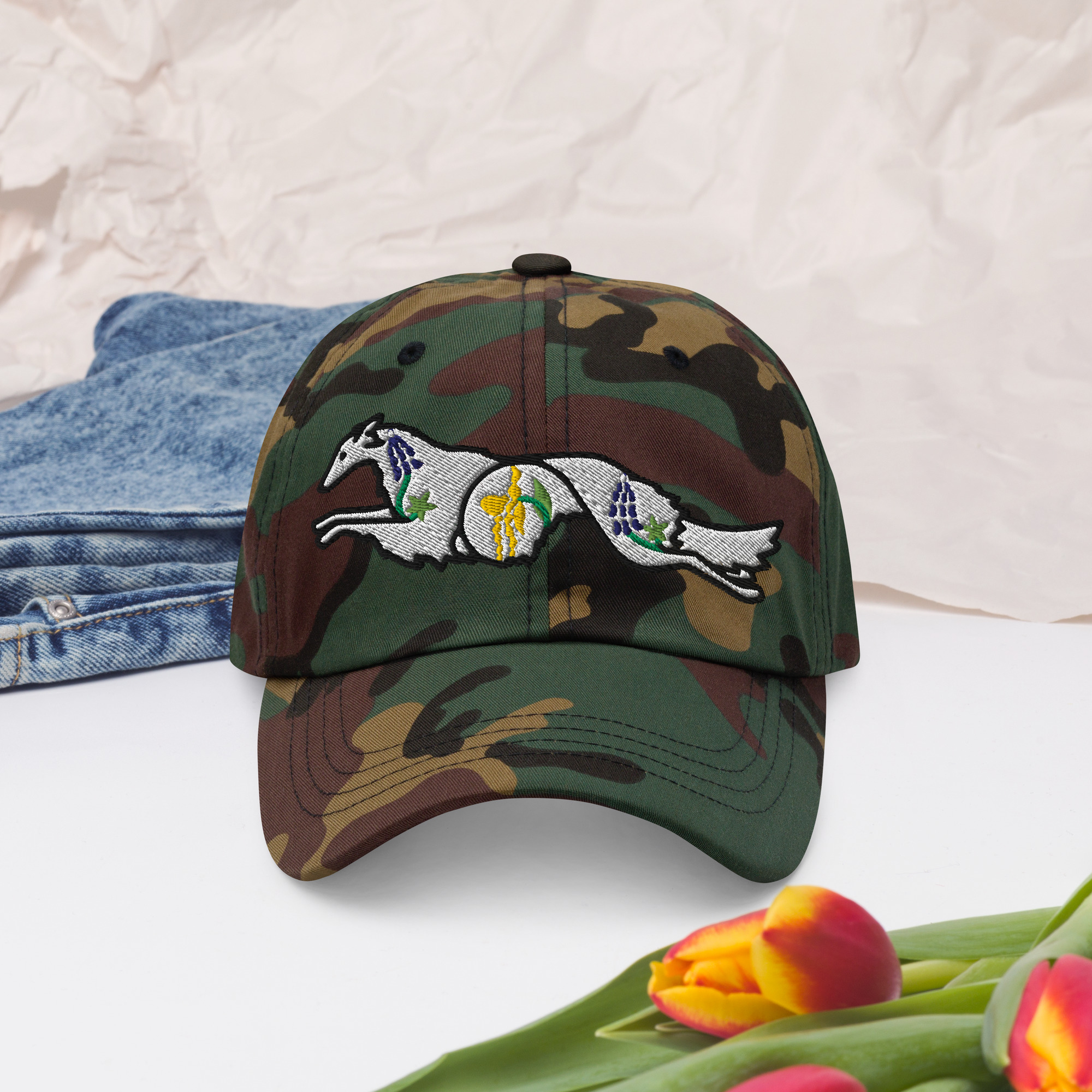 Wildflower Windhound Dad hat - Image 24