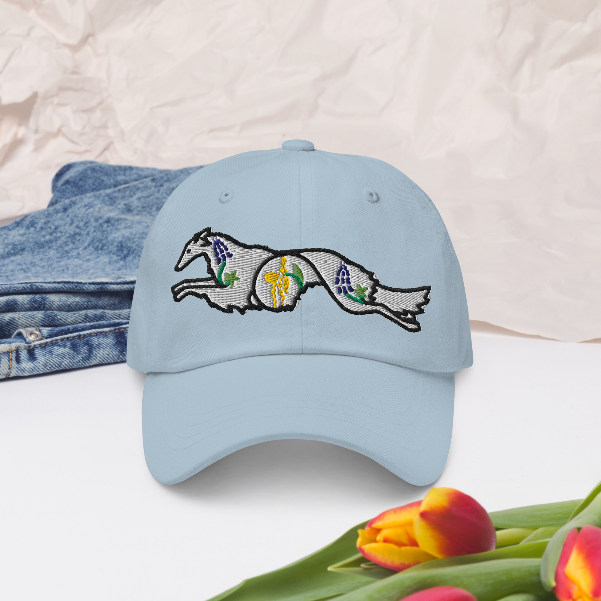 Wildflower Windhound Dad hat - Image 11