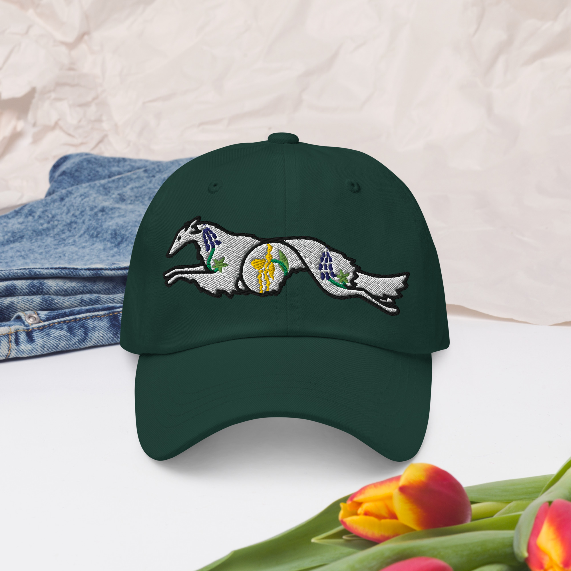Wildflower Windhound Dad hat - Image 13