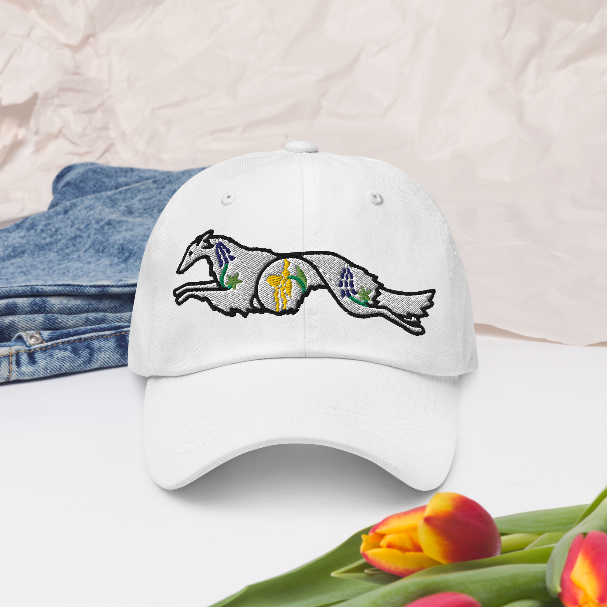 Wildflower Windhound Dad hat - Image 34
