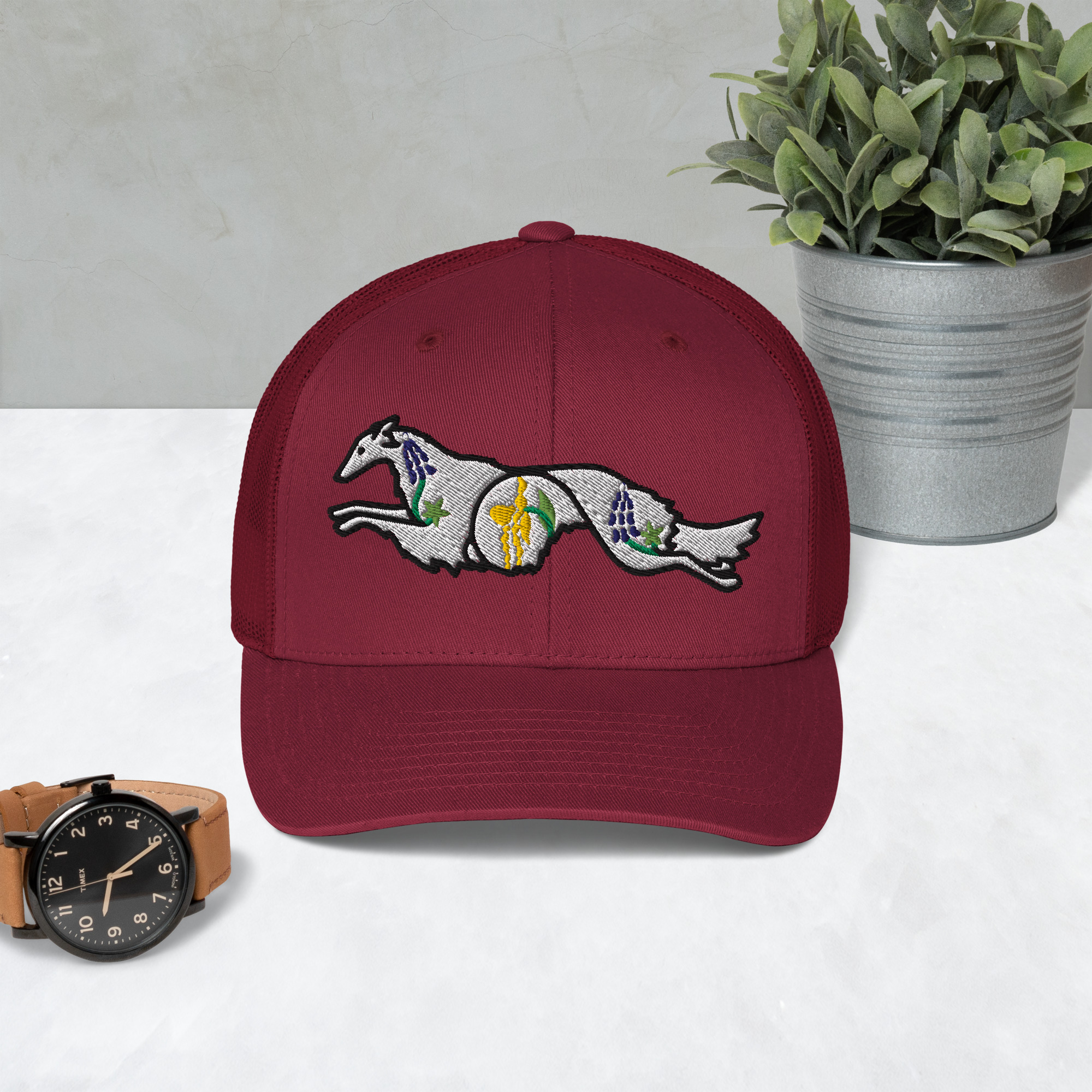 Wildflower Windhound Retro Trucker Cap - Image 29