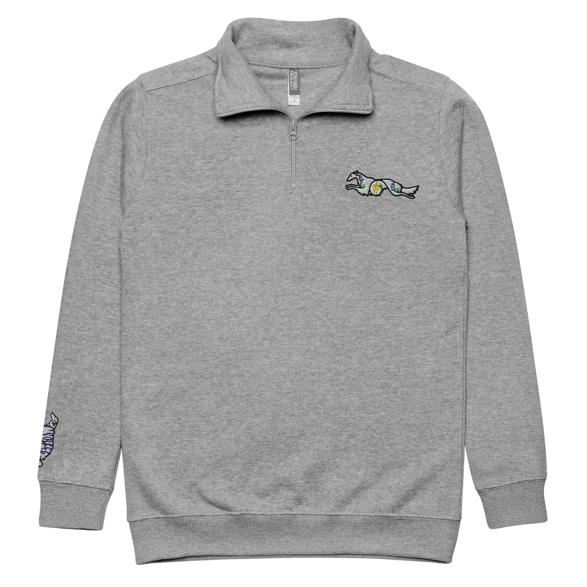Unisex fleece pullover - Image 2
