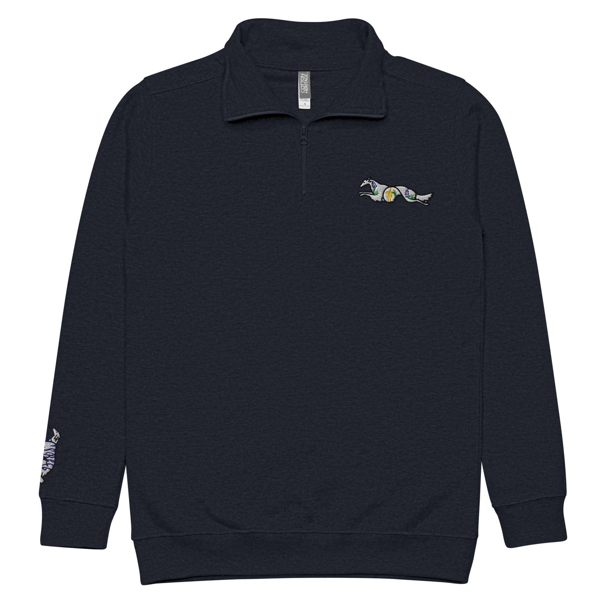 Unisex fleece pullover - Image 3