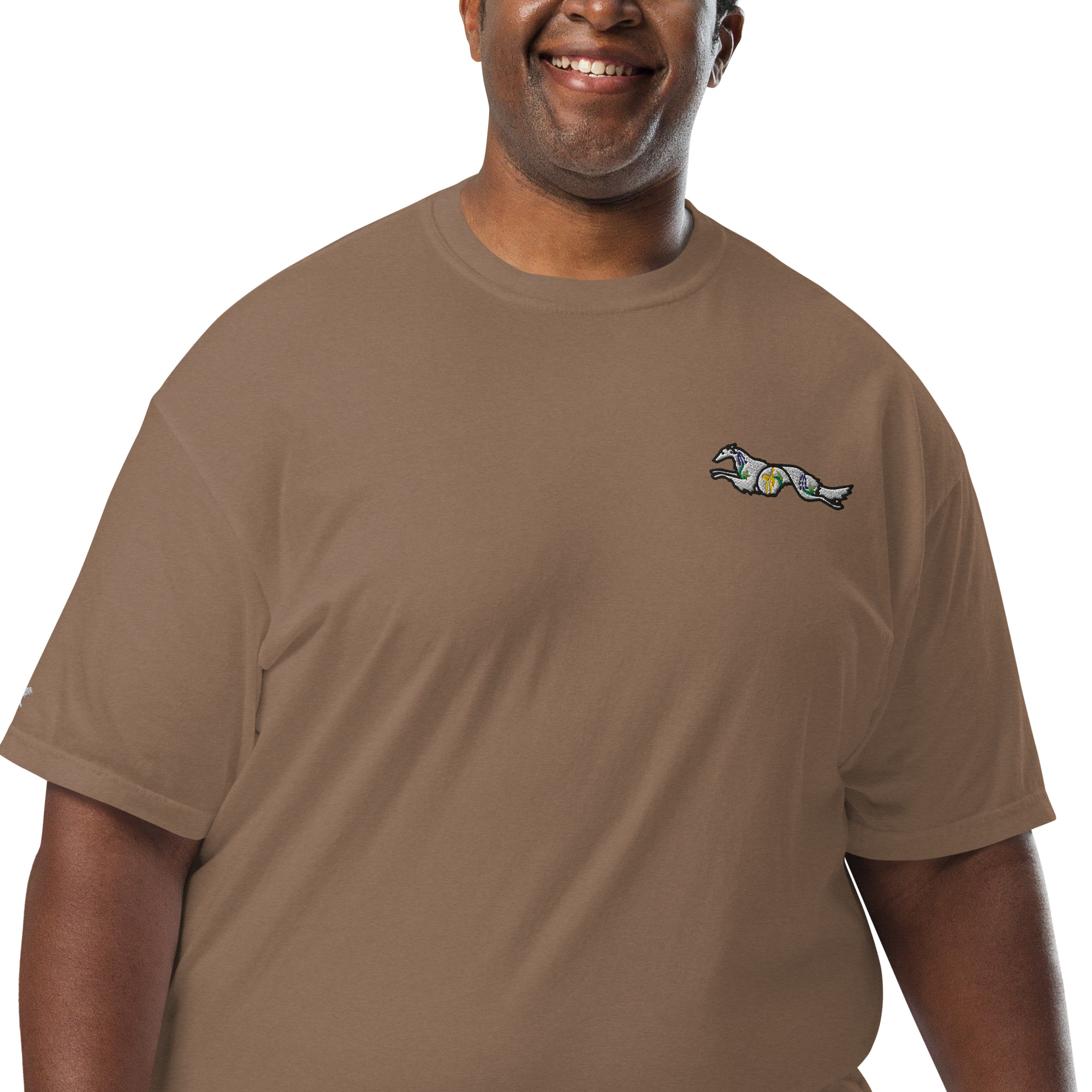 Unisex garment-dyed heavyweight t-shirt 2XL-3XL - Image 69