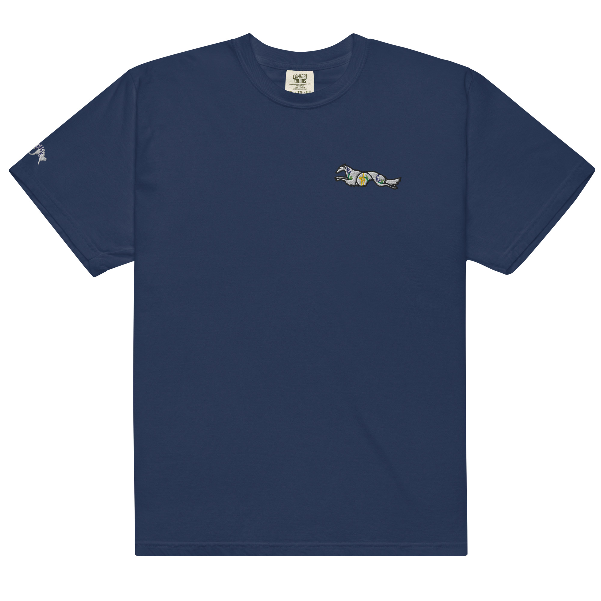 Unisex garment-dyed heavyweight t-shirt S-M - Image 4