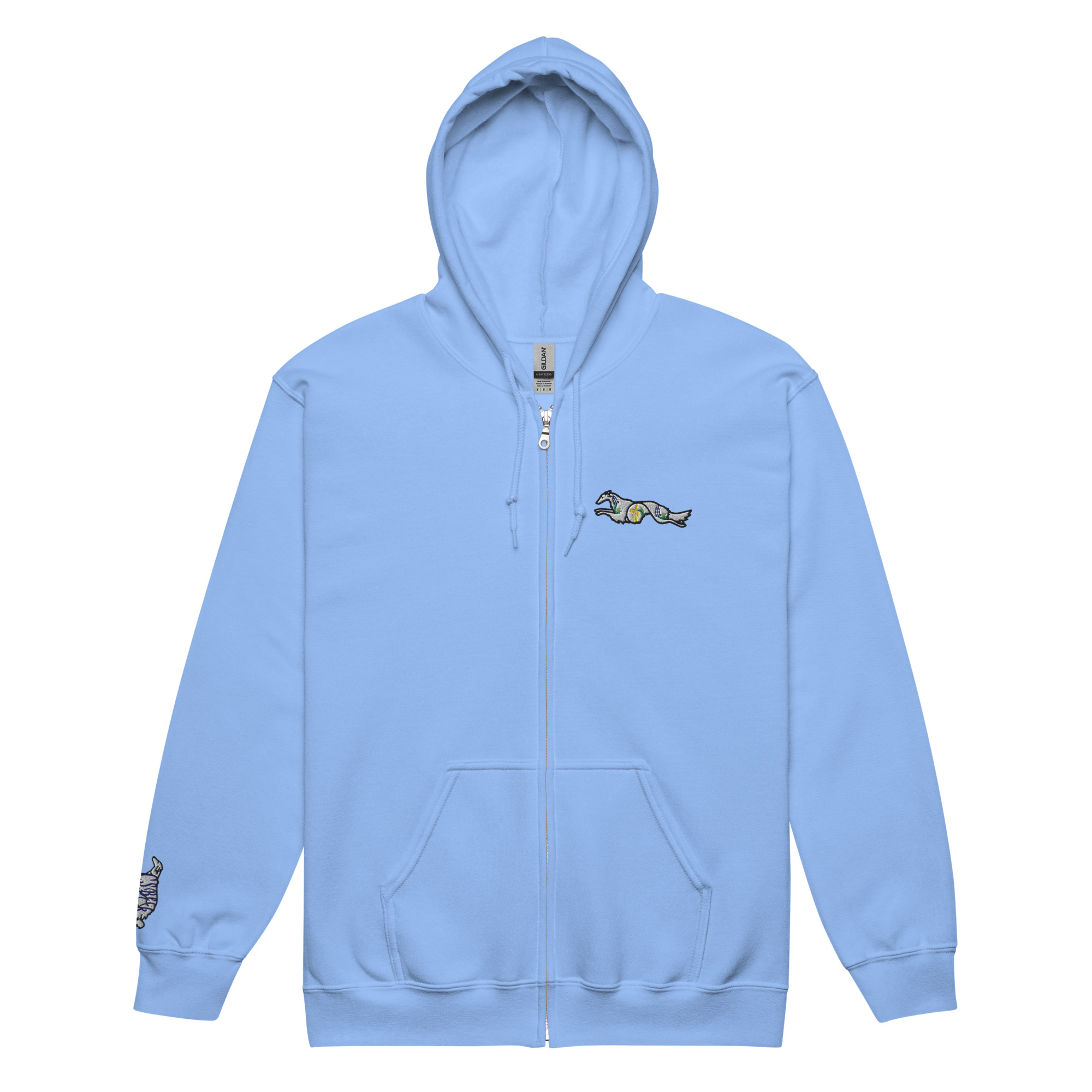 Unisex heavy blend zip hoodie - Image 2