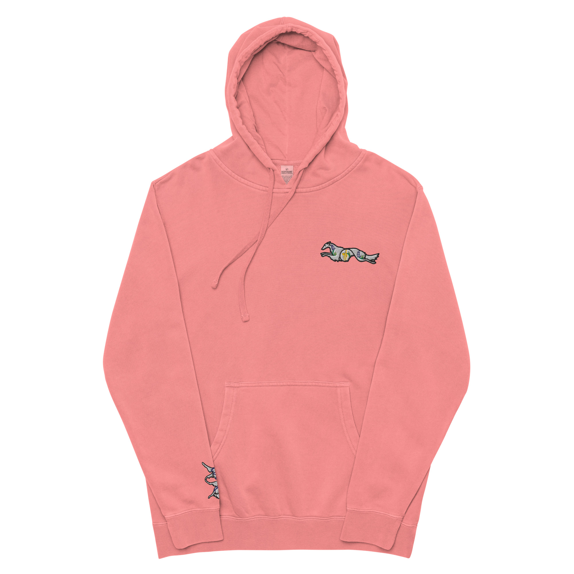 Unisex pigment-dyed hoodie - Image 5