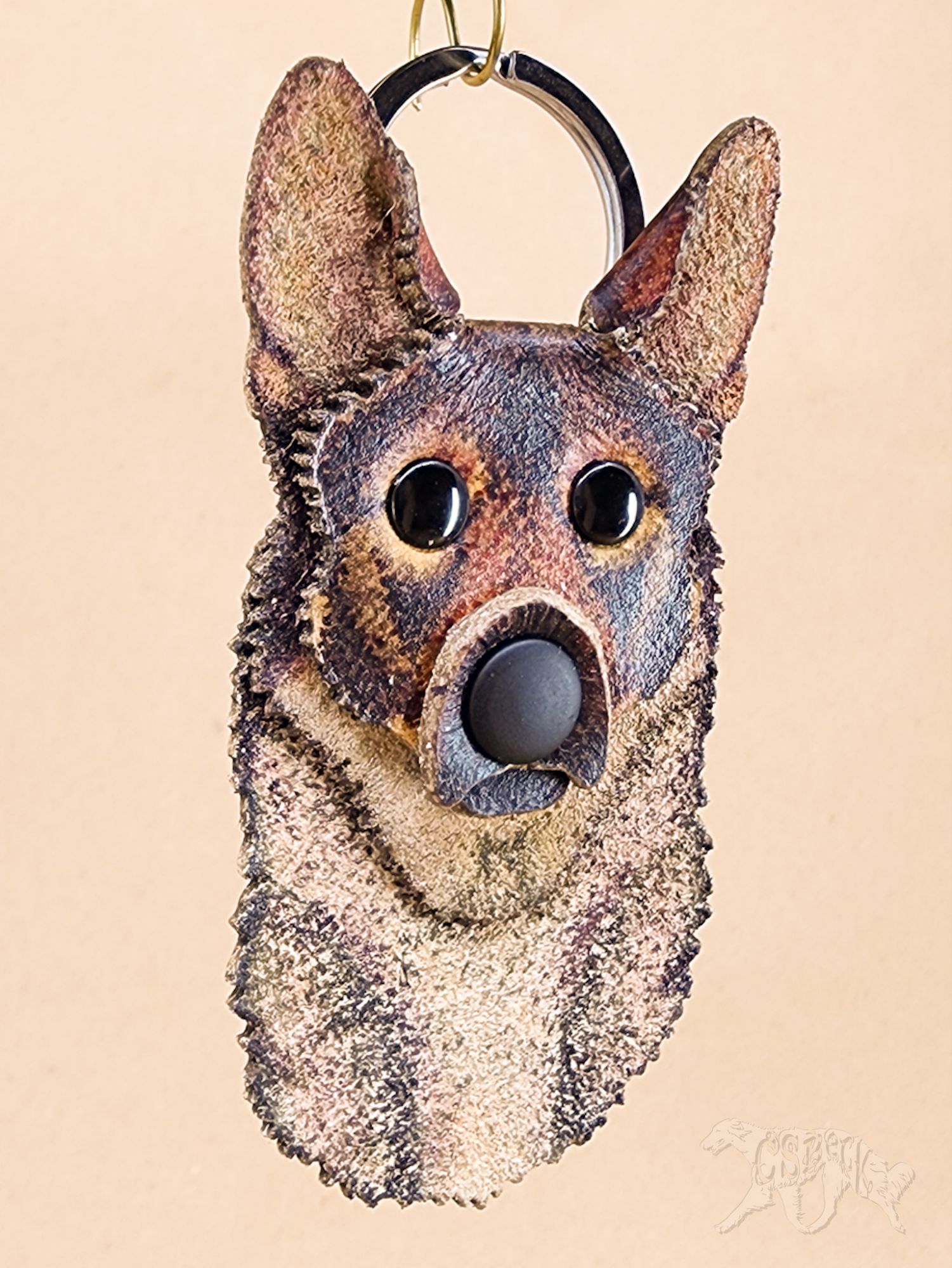 Custom German Shepherd Number Holder - Image 2