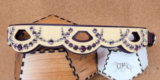 "Sweeping Elegance" Buckle Martingale Collar ~18"