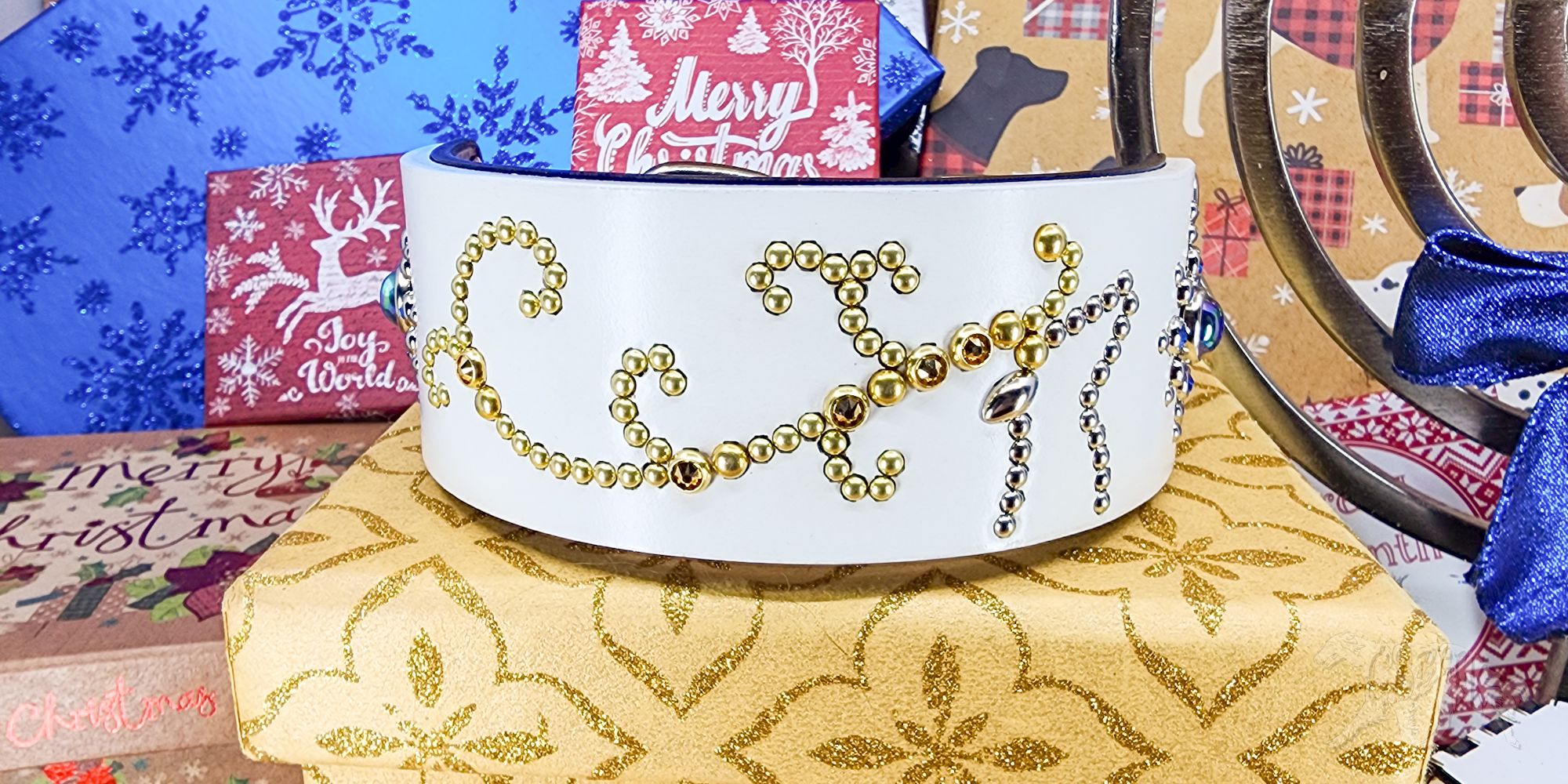 "Winter Deer" Collar ~13 1/2" - Image 2