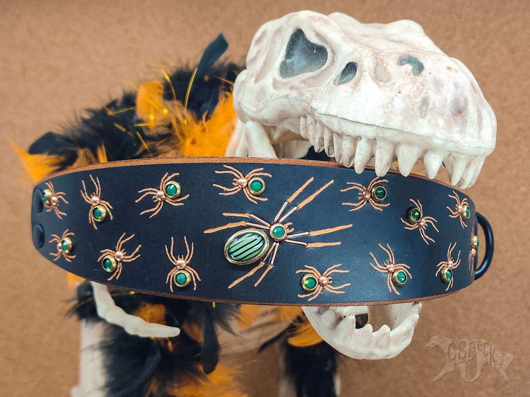 "Arachnophobia" Collar ~13 1/4"