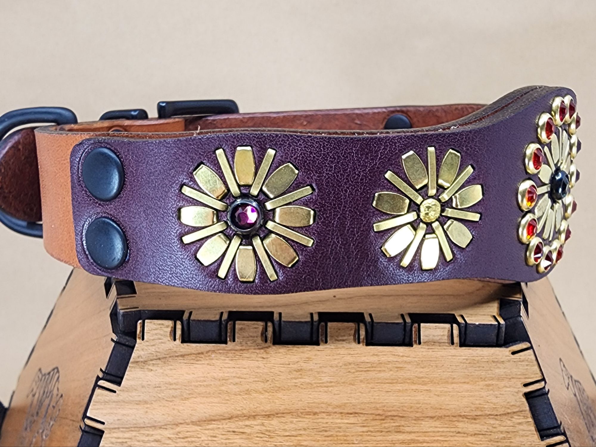 "Fall Flowers" Collar ~13" - Image 6