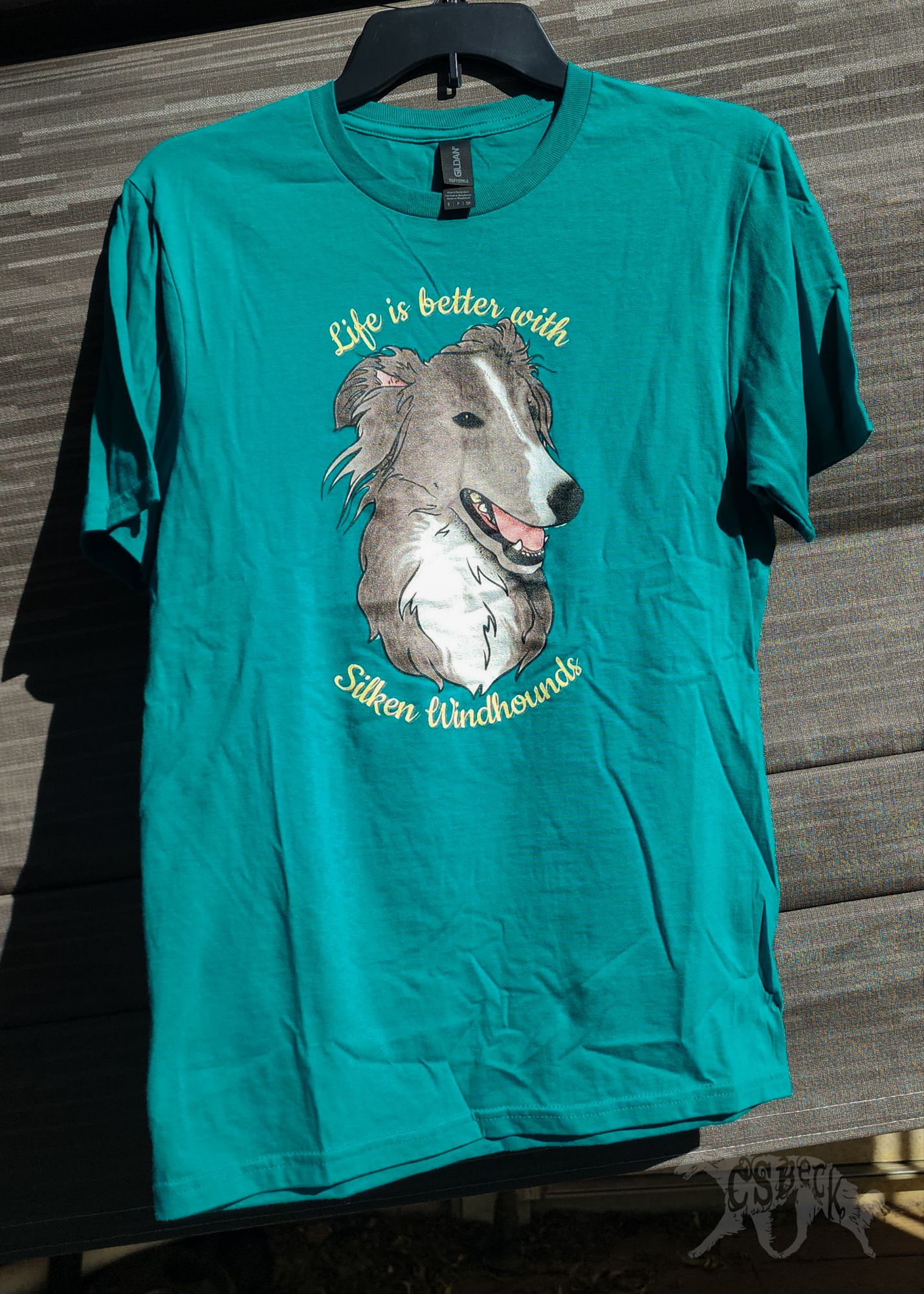 Life is better with Silken Windhounds T-Shirt - Image 4